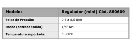 Regulador de Ar (Miniatura)