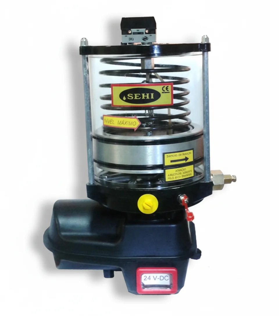 Bomba de pistão motorizada a graxa Mod. MSK-3 – 24V DC